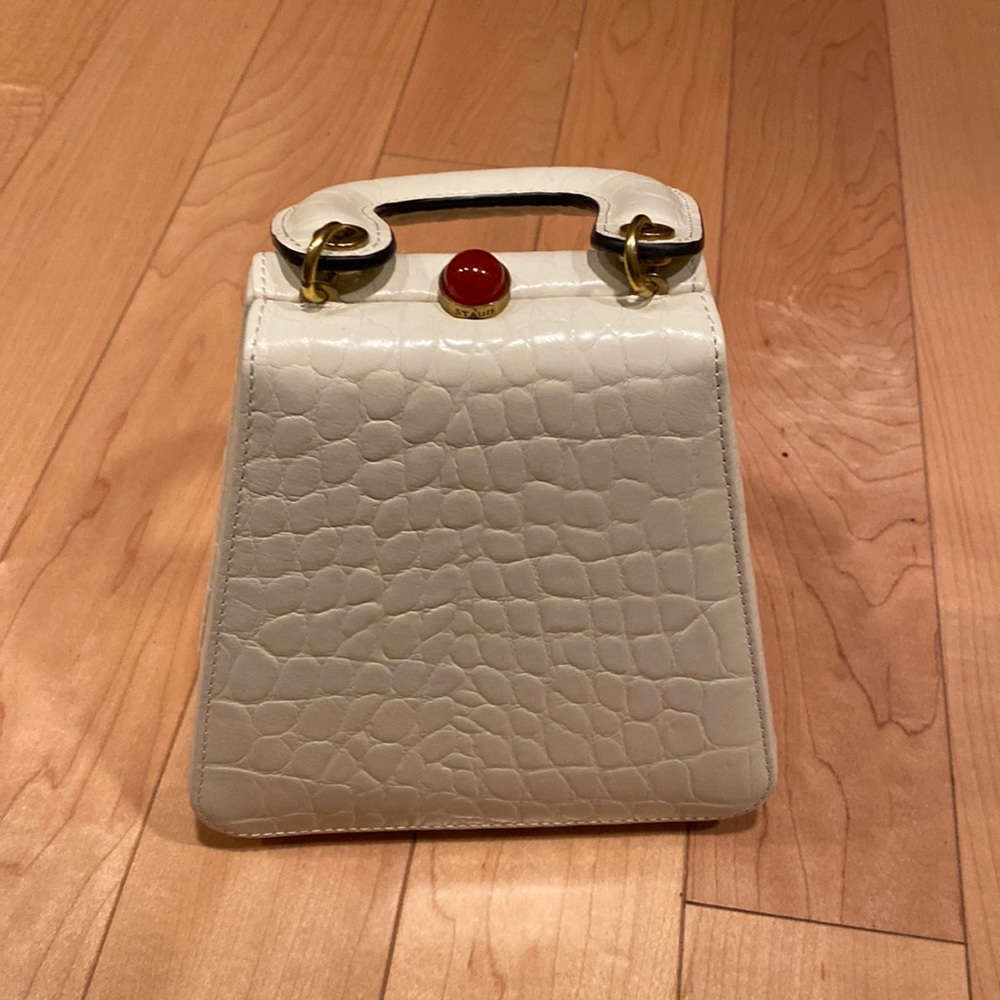 STAUD. Small triangle mini bag.